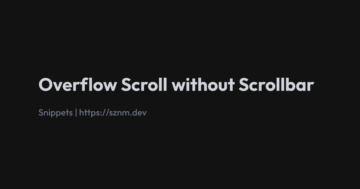 overflow-scroll-without-scrollbar-sozonome